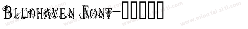 Bludhaven Font字体转换